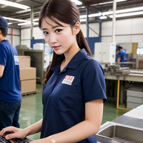 鄭州某產(chǎn)品包裝廠工人工裝